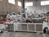 Large air filter folding machine
