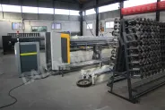 Hexagonal wire mesh machine