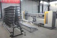 Hexagonal wire mesh machine