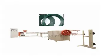 Crimped wire mesh machine